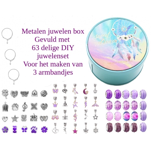 JUWELEN SET DIY IN JUWELEN BOX 1